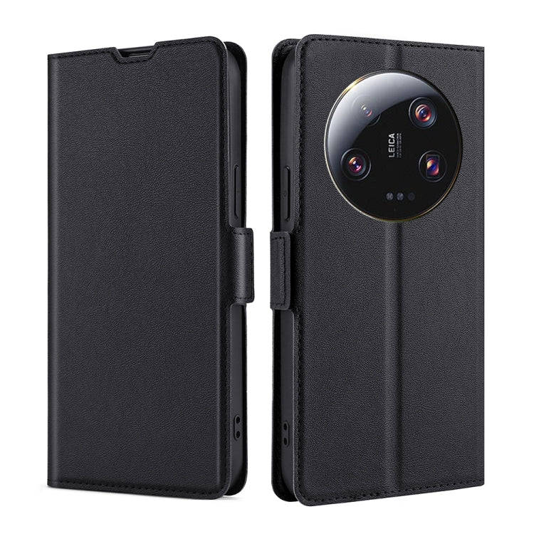 Ultra-thin Voltage Side Buckle Horizontal Flip Leather Phone Case, For Xiaomi Redmi Turbo 3 5G, F...