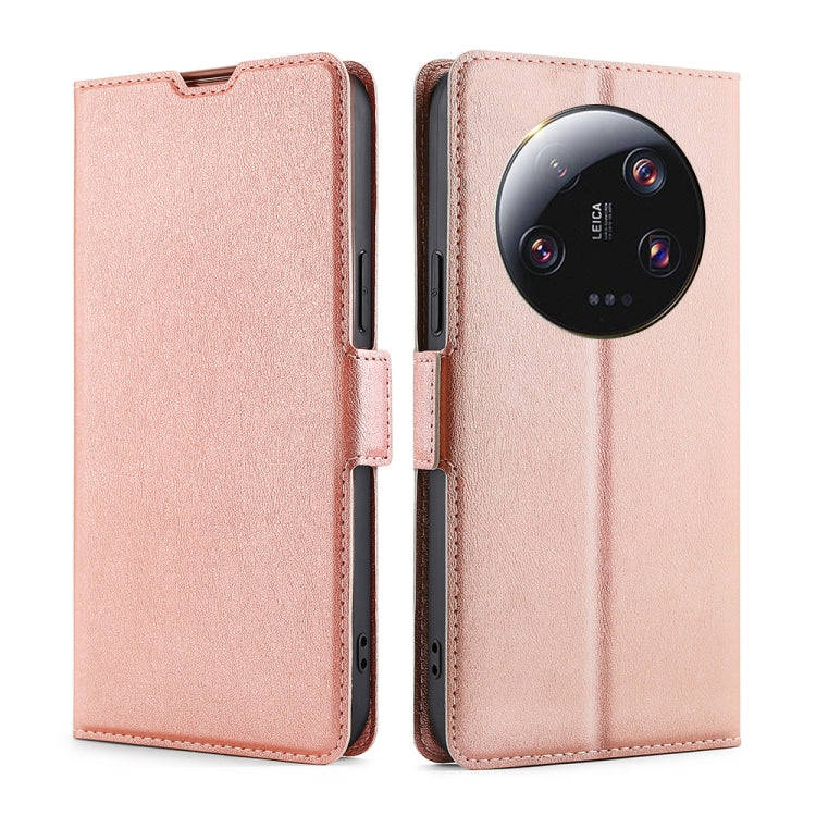 Ultra-thin Voltage Side Buckle Horizontal Flip Leather Phone Case, For Xiaomi Redmi Turbo 3 5G, F...