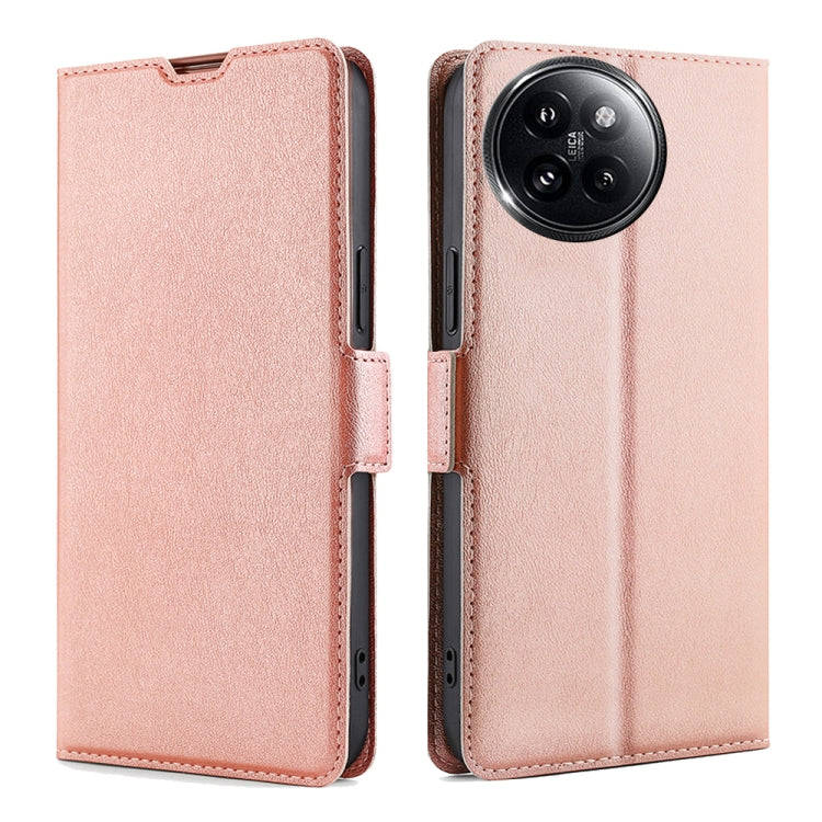 Ultra-thin Voltage Side Buckle Horizontal Flip Leather Phone Case, For Xiaomi Redmi Turbo 3 5G, F...