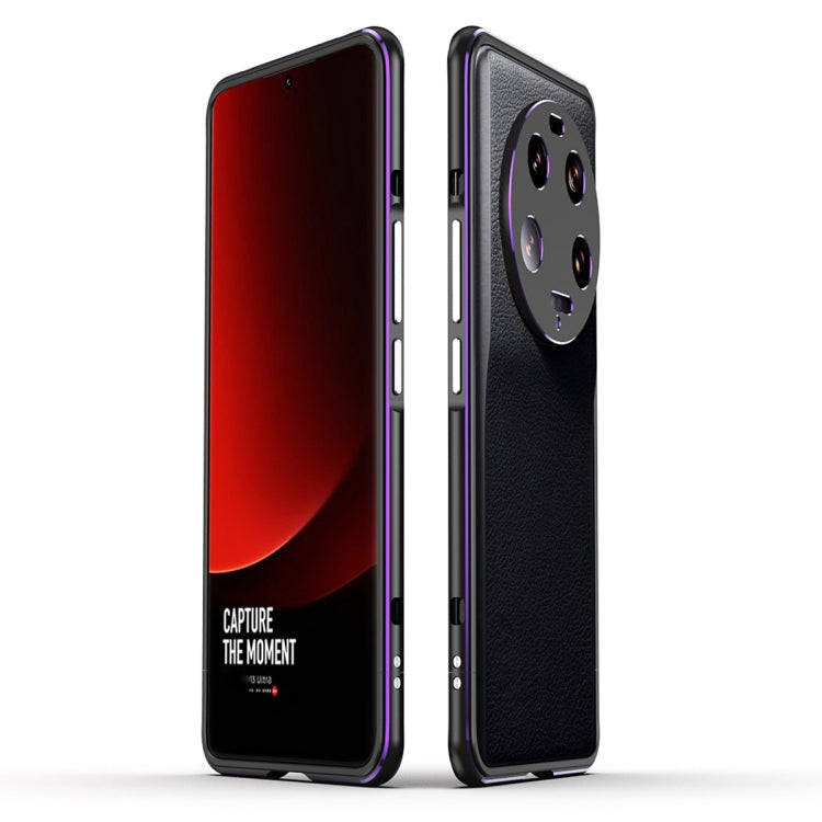 LK Aurora Metal Phone Frame with Lens Cover, For Xiaomi 13 Ultra