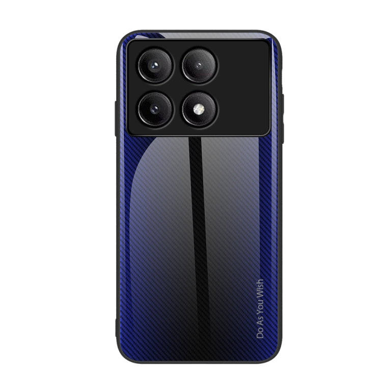 Texture Gradient Glass TPU Phone Case, For Xiaomi Poco F6, For Xiaomi Poco F6 Pro, For Xiaomi Red...