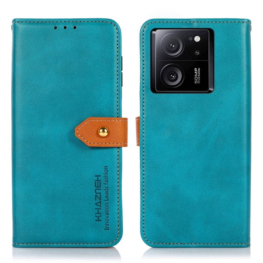 KHAZNEH Cowhide Texture Flip Leather Phone Case, For Xiaomi Redmi Note 13 5G Global, For Xiaomi R...