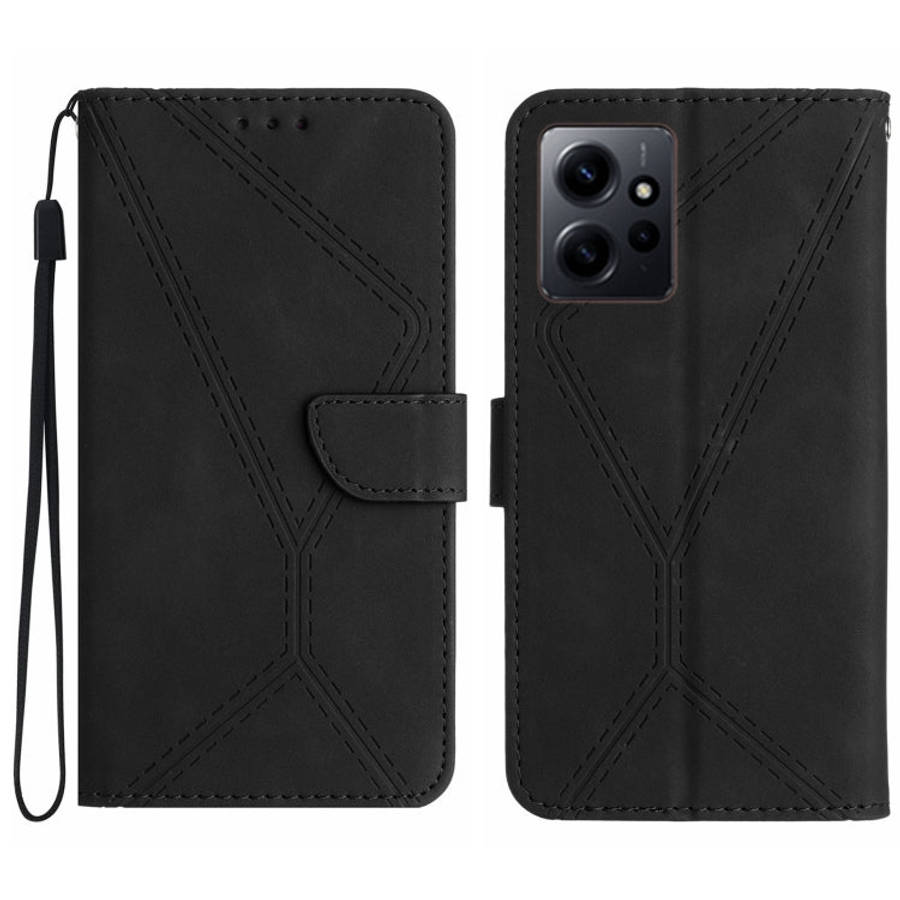 Stitching Embossed Leather Phone Case, For Xiaomi 13 Ultra, For Xiaomi Redmi Note 12 4G, For Xiao...