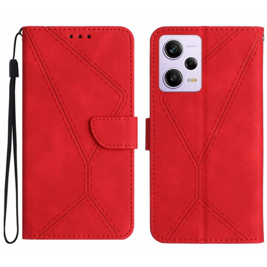 Stitching Embossed Leather Phone Case, For Xiaomi 13 Ultra, For Xiaomi Redmi Note 12 4G, For Xiao...