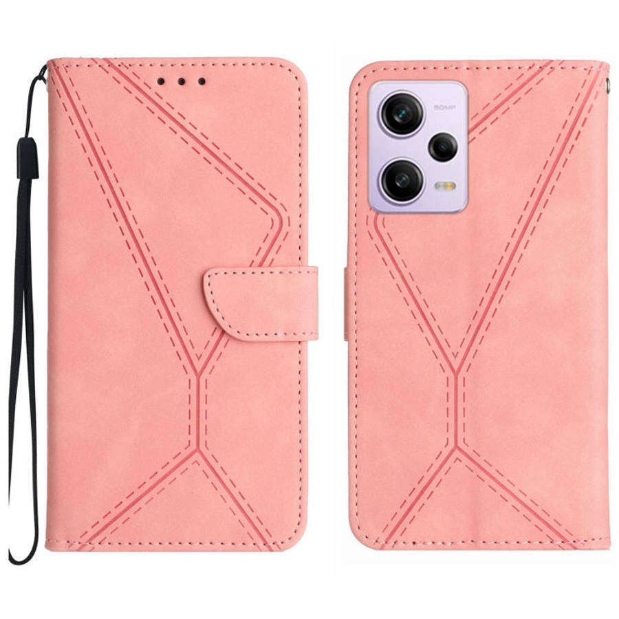 Stitching Embossed Leather Phone Case, For Xiaomi 13 Ultra, For Xiaomi Redmi Note 12 4G, For Xiao...