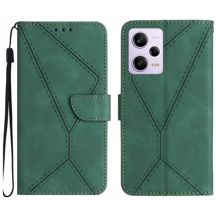Stitching Embossed Leather Phone Case, For Xiaomi 13 Ultra, For Xiaomi Redmi Note 12 4G, For Xiao...