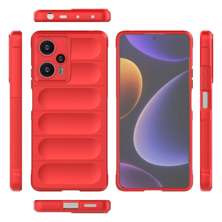 Magic Shield TPU + Flannel Phone Case, For Xiaomi Redmi Note 12 Turbo