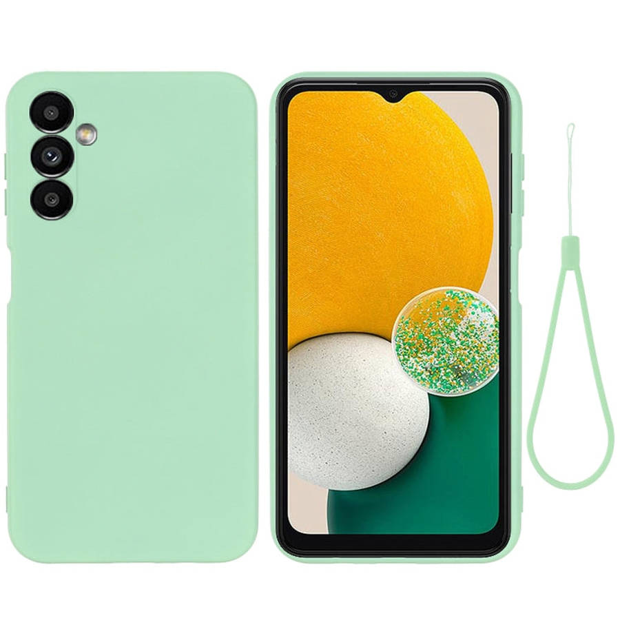 Pure Color Liquid Silicone Shockproof Phone Case, For Samsung Galaxy A25 5G, For Samsung Galaxy M...