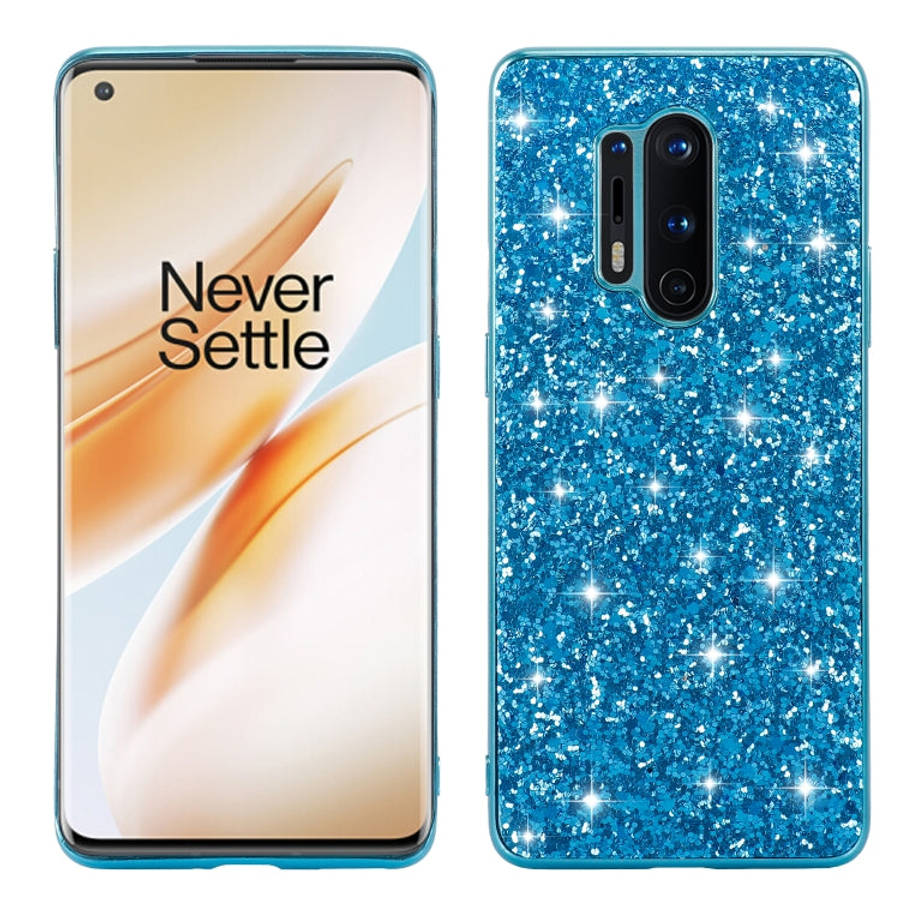 Glitter Powder Shockproof TPU Protective Case, For OnePlus 8 Pro, For OnePlus 8
