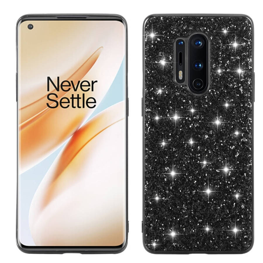 Glitter Powder Shockproof TPU Protective Case, For OnePlus 8 Pro, For OnePlus 8