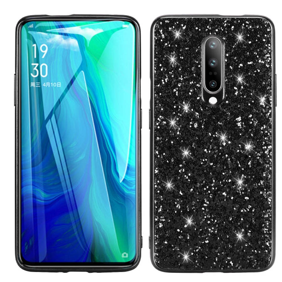 Glitter Powder Shockproof TPU Protective Case, For OnePlus 8 Pro, For OnePlus 8