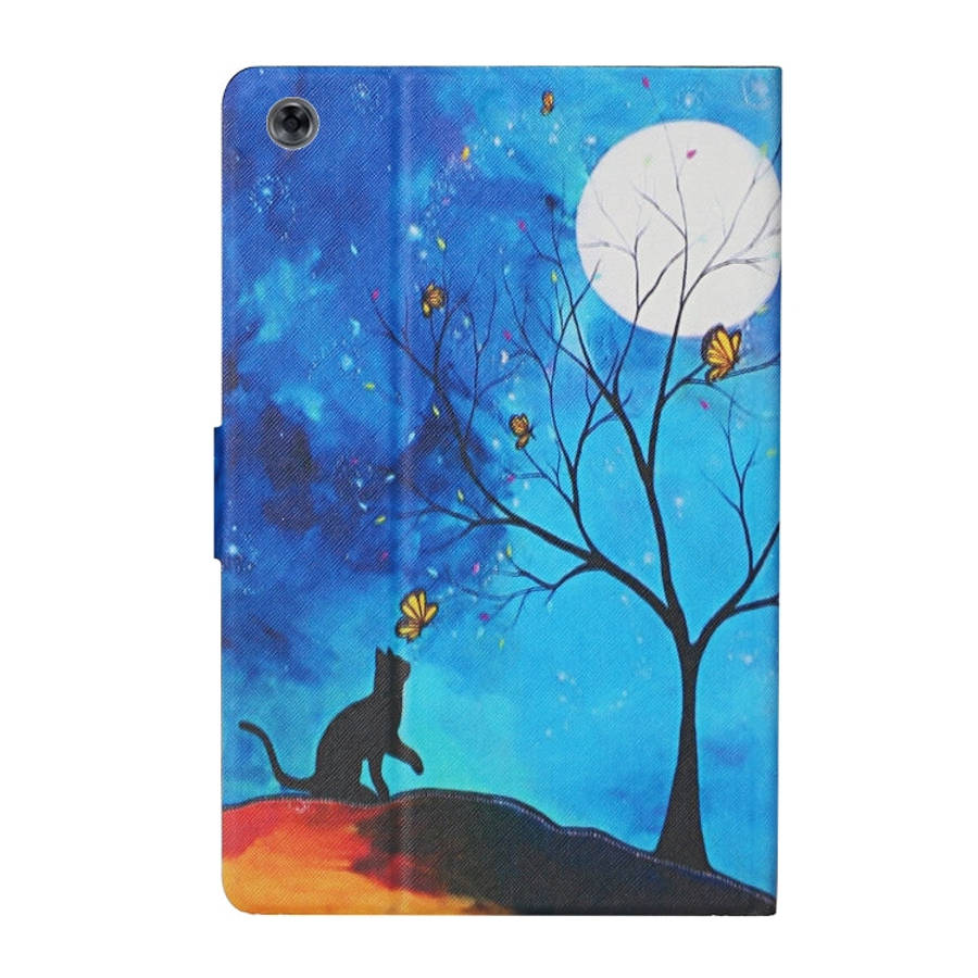 Colored Drawing Pattern Horizontal Flip Leather Case with Holder & Card Slots & Sleep / Wake-up F...