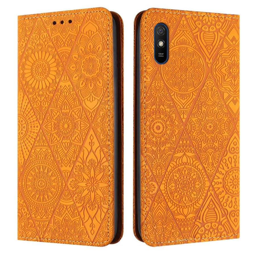 Ethnic Embossed Adsorption Leather Phone Case, For Xiaomi Poco M4 Pro 5G, For Xiaomi Poco X3 NFC,...