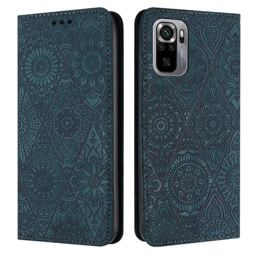 Ethnic Embossed Adsorption Leather Phone Case, For Xiaomi Poco M4 Pro 5G, For Xiaomi Poco X3 NFC,...