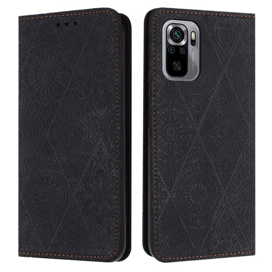 Ethnic Embossed Adsorption Leather Phone Case, For Xiaomi Poco M4 Pro 5G, For Xiaomi Poco X3 NFC,...