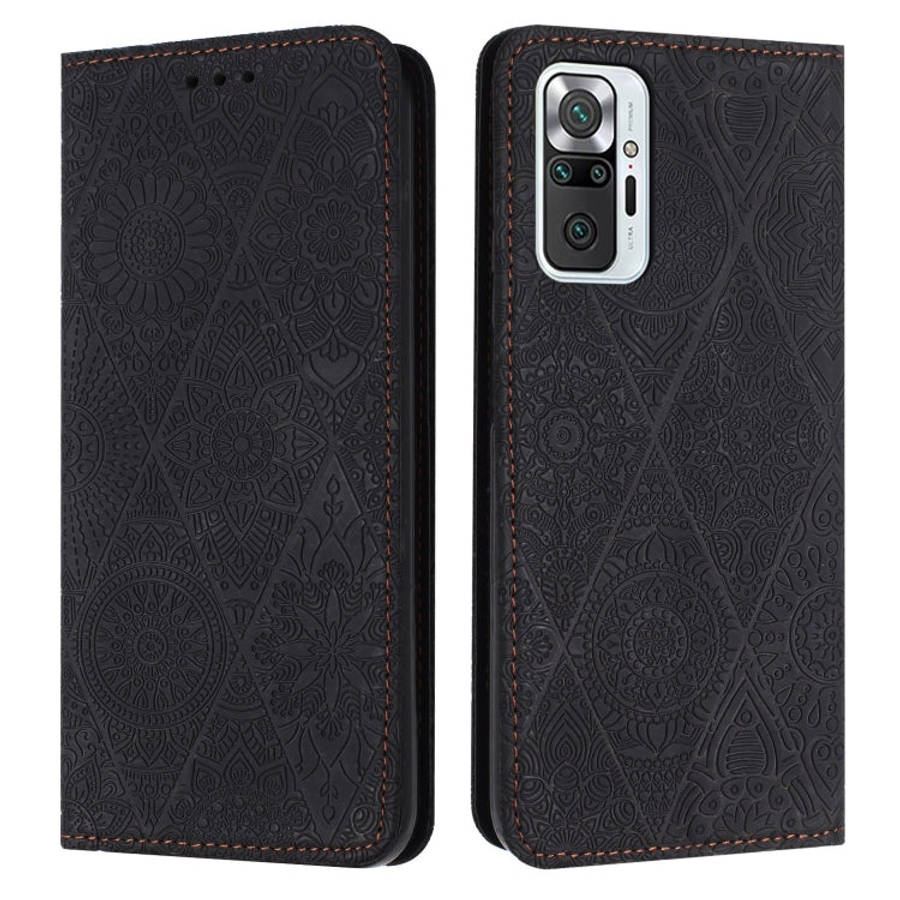 Ethnic Embossed Adsorption Leather Phone Case, For Xiaomi Poco M4 Pro 5G, For Xiaomi Poco X3 NFC,...