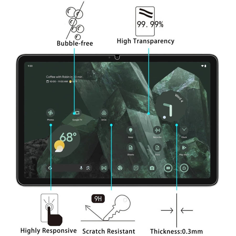 9H 0.3mm Explosion-proof Tempered Glass Film, For Google Pixel Tablet 2 11, For Doogee T30 Pro / ...