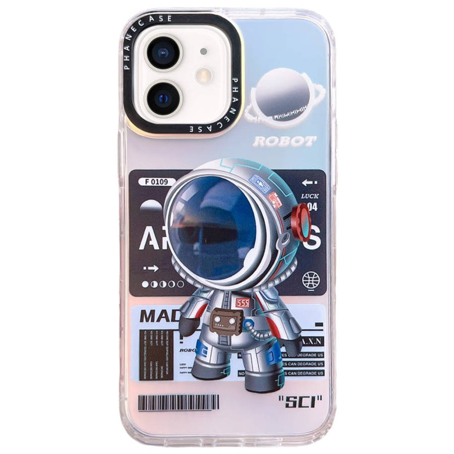 Mechanical Astronaut Pattern TPU Phone Case, For iPhone 14 Plus, For iPhone 14, For iPhone 14 Pro...