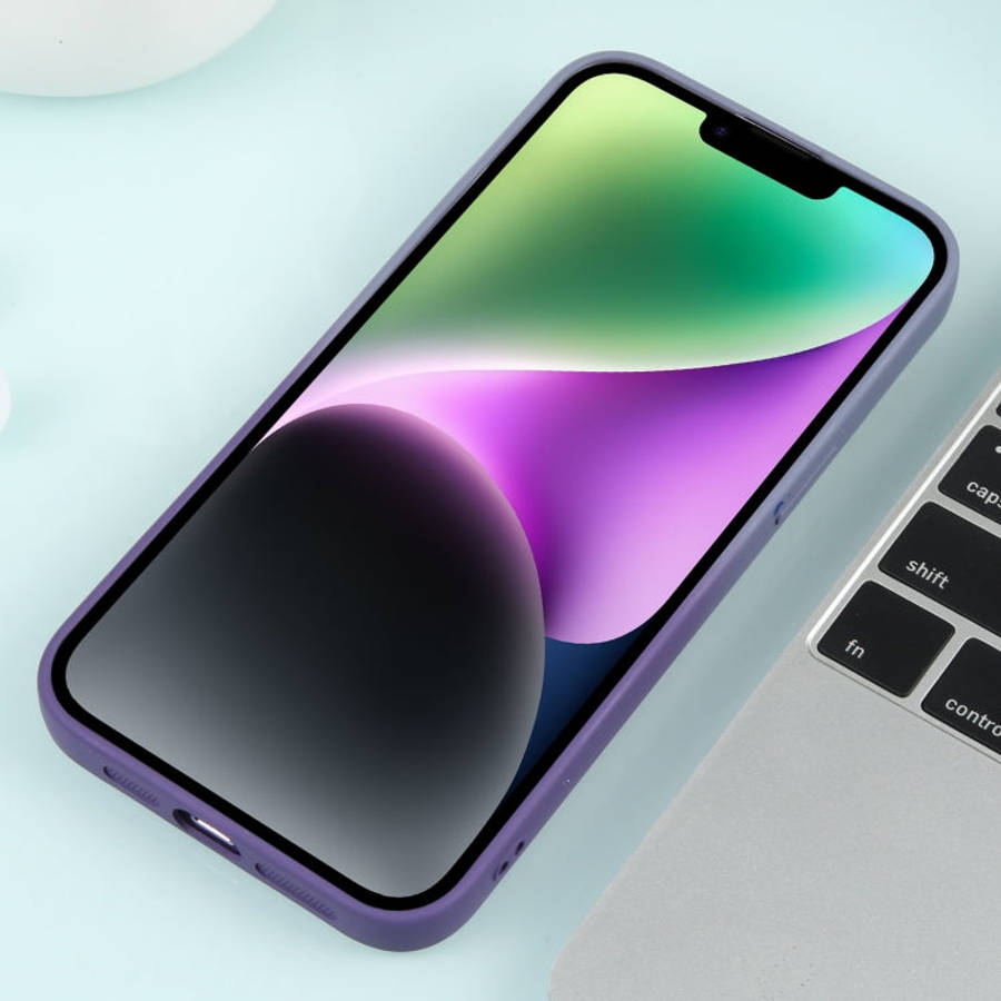 Gradient Starry Silicone Phone Case with Lens Film, For iPhone 14 Plus, For iPhone 15 Pro Max, Fo...
