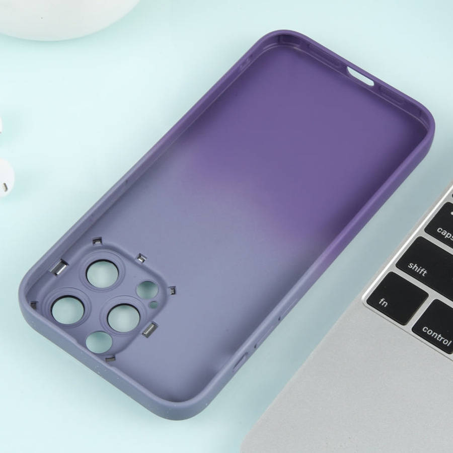 Gradient Starry Silicone Phone Case with Lens Film, For iPhone 14 Plus, For iPhone 15 Pro Max, Fo...