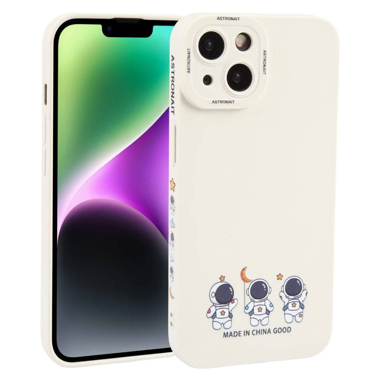 Astronaut Pattern TPU Phone Case, For iPhone 14 Plus, For iPhone 14, For iPhone 14 Pro, For iPhon...