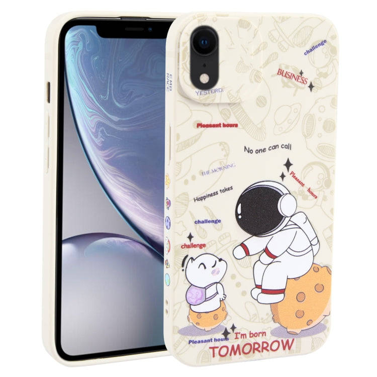 Astronaut Pattern Frosted TPU Phone Case, For iPhone XS / X, For iPhone XR, For iPhone XS Max, Fo...