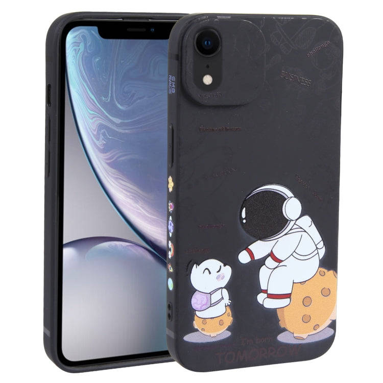 Astronaut Pattern Frosted TPU Phone Case, For iPhone XS / X, For iPhone XR, For iPhone XS Max, Fo...