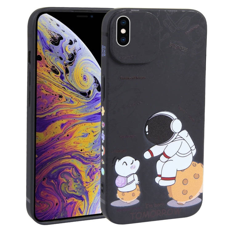 Astronaut Pattern Frosted TPU Phone Case, For iPhone XS / X, For iPhone XR, For iPhone XS Max, Fo...