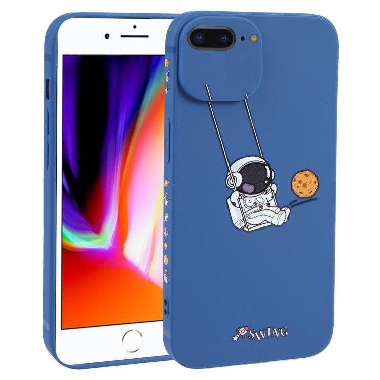 Astronaut Swinging Pattern TPU Phone Case, For iPhone XS / X, For iPhone XR, For iPhone XS Max, F...