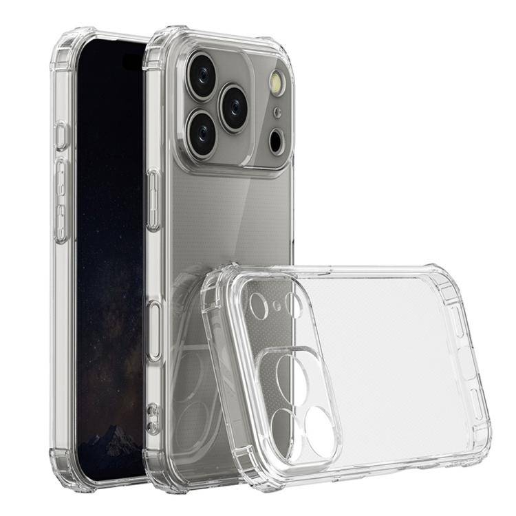 Four-Corner Shockproof Clear TPU Phone Case, For iPhone 17 Pro Max, For iPhone 17 Pro, For iPhone...