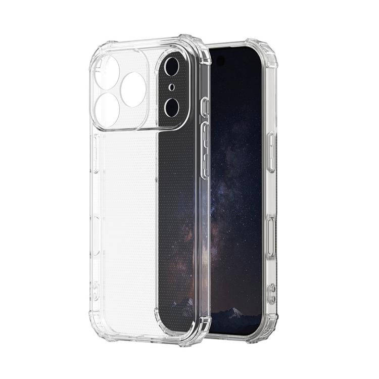 Four-Corner Shockproof Clear TPU Phone Case, For iPhone 17 Pro Max, For iPhone 17 Pro, For iPhone...