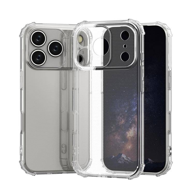 Four-Corner Shockproof Clear TPU Phone Case, For iPhone 17 Pro Max, For iPhone 17 Pro, For iPhone...