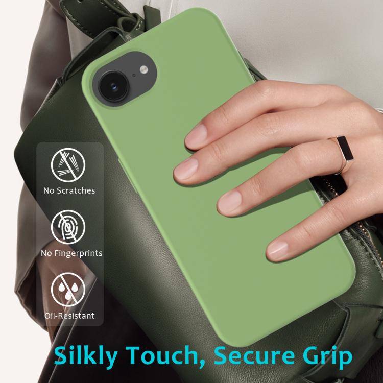 Solid Color Silicone Phone Case, For iPhone 16e, For iPhone 16 Pro Max, For iPhone 16 Pro, For iP...