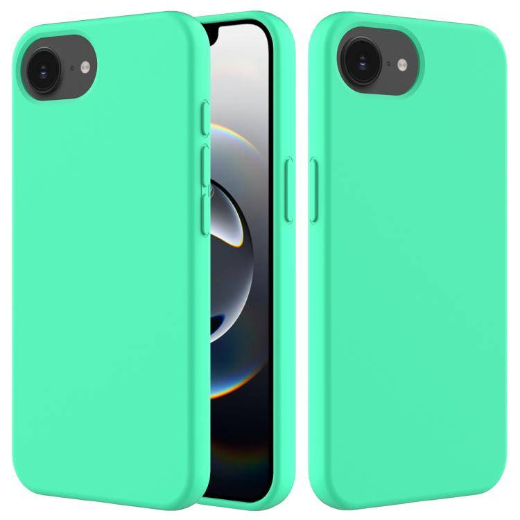 Solid Color Silicone Phone Case, For iPhone 16e, For iPhone 16 Pro Max, For iPhone 16 Pro, For iP...