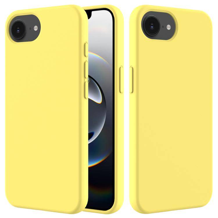Solid Color Silicone Phone Case, For iPhone 16e, For iPhone 16 Pro Max, For iPhone 16 Pro, For iP...