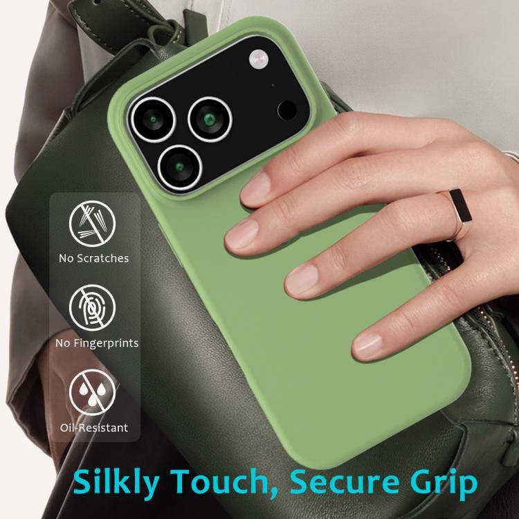 Solid Color Silicone Phone Case, For iPhone 17 Pro Max, For iPhone 17 Pro, For iPhone 17, For iPh...