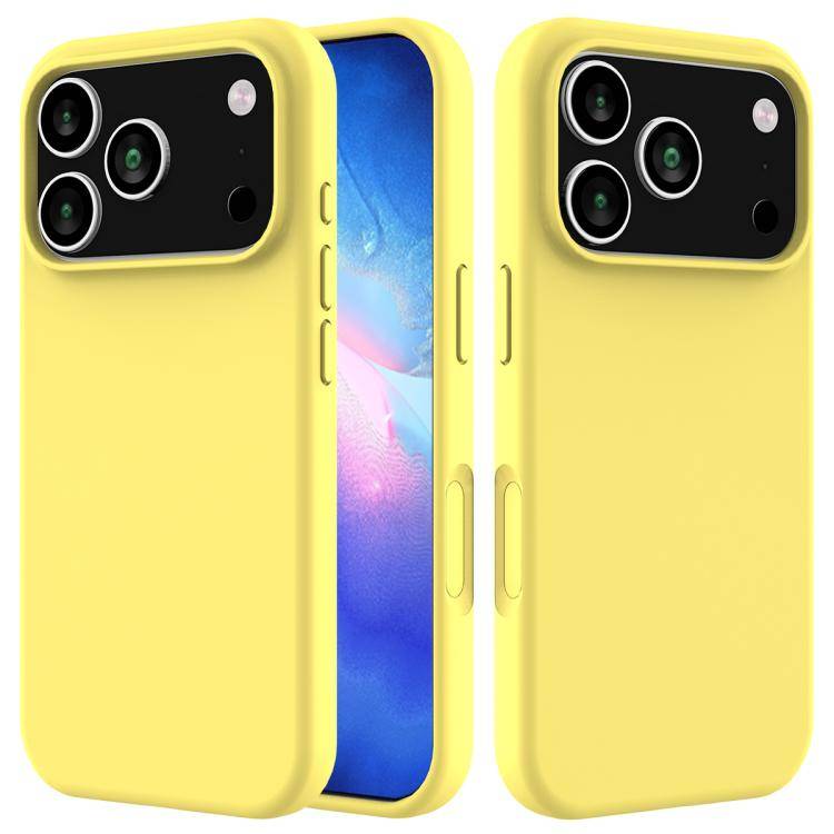 Solid Color Silicone Phone Case, For iPhone 17 Pro Max, For iPhone 17 Pro, For iPhone 17, For iPh...