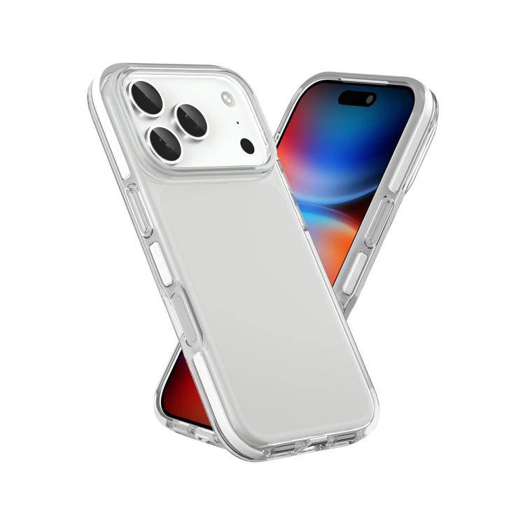 Two-color Shockproof High Transparency TPU Phone Case, For iPhone 17 Pro Max, For iPhone 17 Pro, ...