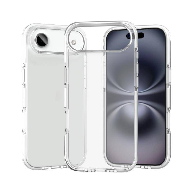Two-color Shockproof High Transparency TPU Phone Case, For iPhone 17 Pro Max, For iPhone 17 Pro, ...
