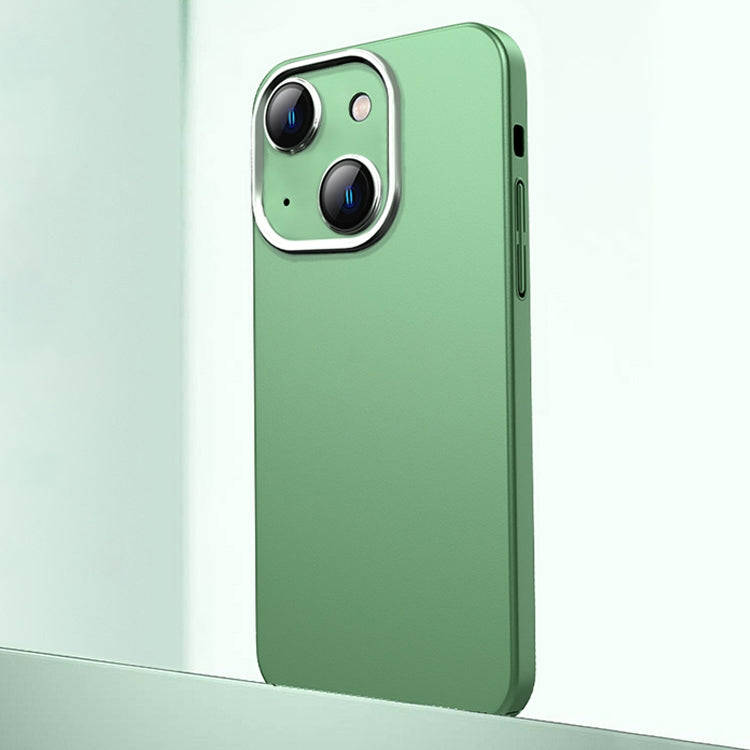 Frosted Metal Material Phone Case with Lens Protection, For iPhone 14 Plus, For iPhone 14, For iP...