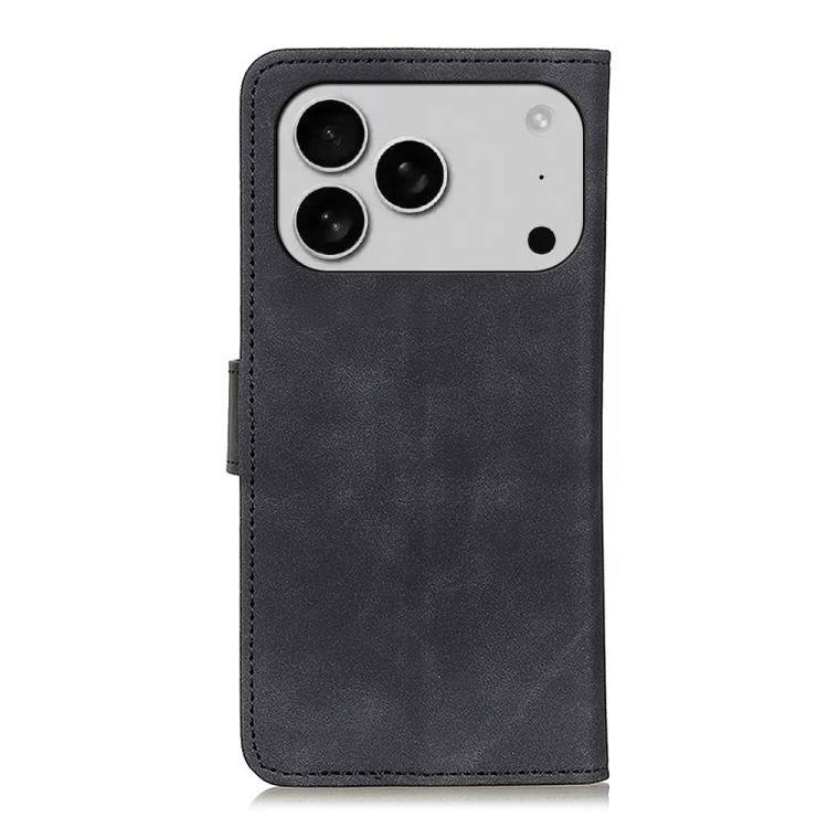 KHAZNEH Retro Texture Leather Phone Case, For iPhone 17 Pro Max, For iPhone 17 Pro, For iPhone 17...