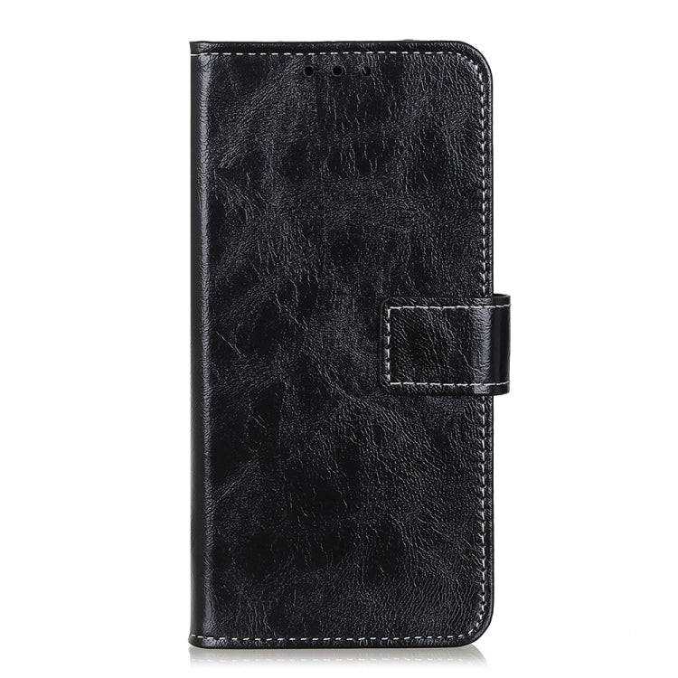 Retro Crazy Horse Texture Horizontal Flip Leather Phone Case, For iPhone 15 Pro Max, For iPhone 1...