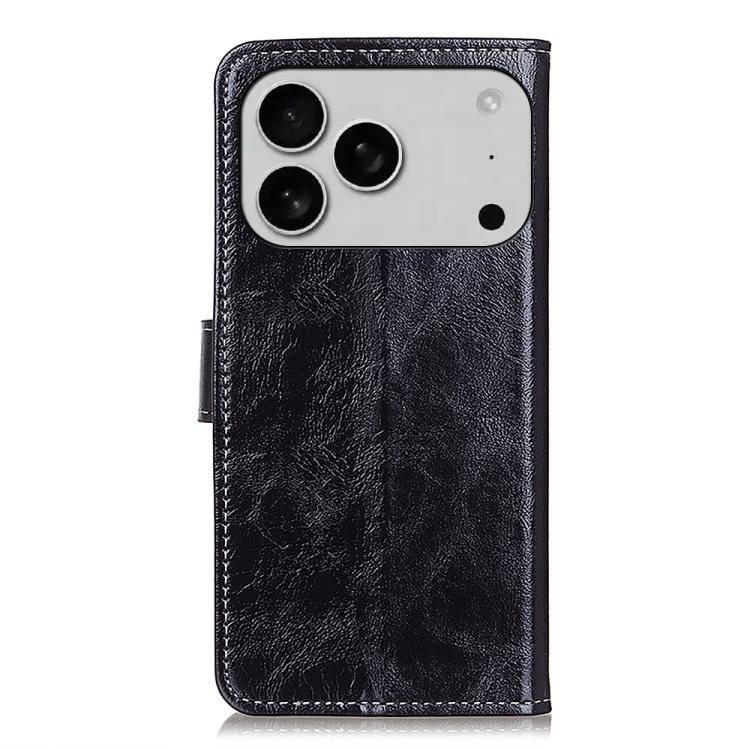 Retro Crazy Horse Texture Horizontal Flip Leather Phone Case, For iPhone 17 Pro Max, For iPhone 1...