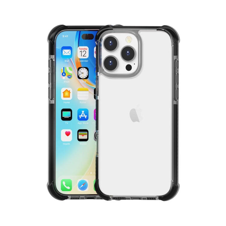 Four-corner Shockproof TPU Hybrid Acrylic Phone Case, For iPhone 16 Pro Max, For iPhone 16 Pro, F...