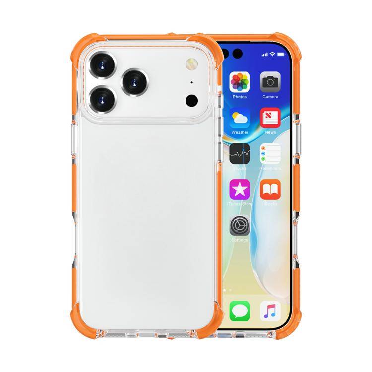 Four-corner Shockproof TPU Hybrid Acrylic Phone Case, For iPhone 17 Pro Max, For iPhone 17 Pro, F...