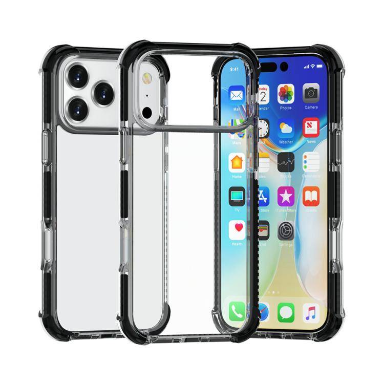 Four-corner Shockproof TPU Hybrid Acrylic Phone Case, For iPhone 17 Pro Max, For iPhone 17 Pro, F...
