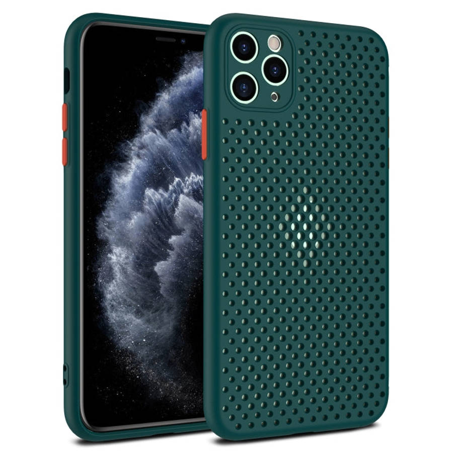 All-inclusive Shockproof Breathable TPU Protective Case, For iPhone 11 Pro Max