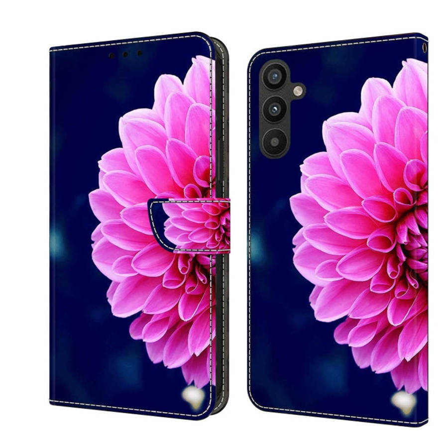 Crystal 3D Shockproof Protective Leather Phone Case, For Samsung Galaxy A34 5G, For Samsung Galax...