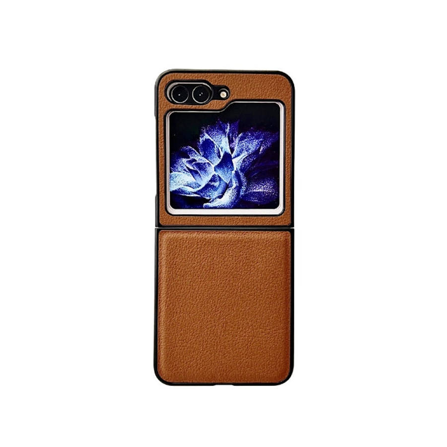 Litchi Texture PC +TPU Shockproof Phone Case, For Samsung Galaxy Z Fold5, For Samsung Galaxy Z Flip5