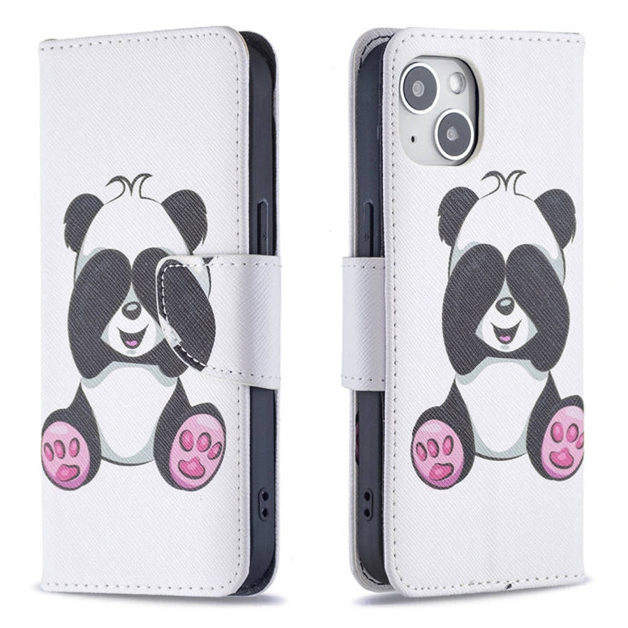 Colored Drawing Pattern Flip Leather Phone Case, For iPhone 15 Pro Max, For iPhone 15 Pro, For iP...